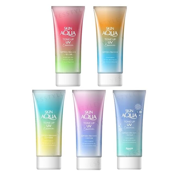 Rohto Skin Aqua Tone Up UV Essence - # Blue 80g
