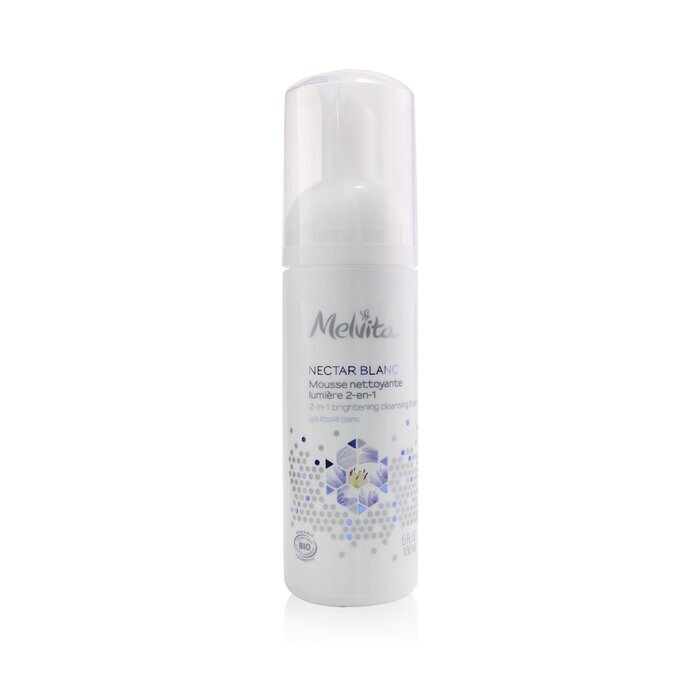 Melvita Nectar Blanc 2-in-1 Brightening Cleansing Foam 150ml/5oz