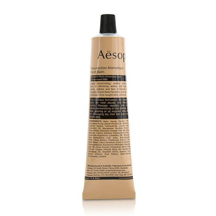 Aesop Resurrection Aromatique Hand Balm (Tube) 75ml/2.58oz