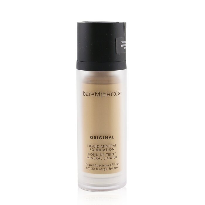 BareMinerals Original Liquid Mineral Foundation SPF 20 - # 12 Medium Beige (For Light Neutral Skin With A Peach Hue) 30ml/1oz