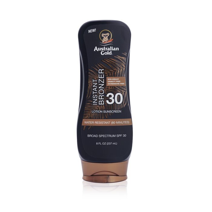 Australian Gold Lotion Sunscreen SPF 30 with Instant Bronzer 237ml/8oz