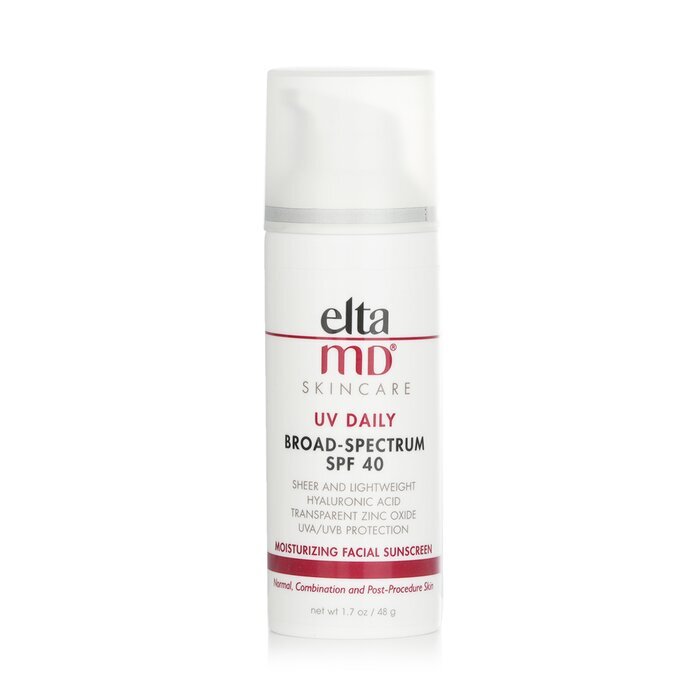 EltaMD UV Daily Moisturizing Facial Sunscreen SPF 40 - For Normal, Combination & Post-Procedure Skin 48g/1.7oz