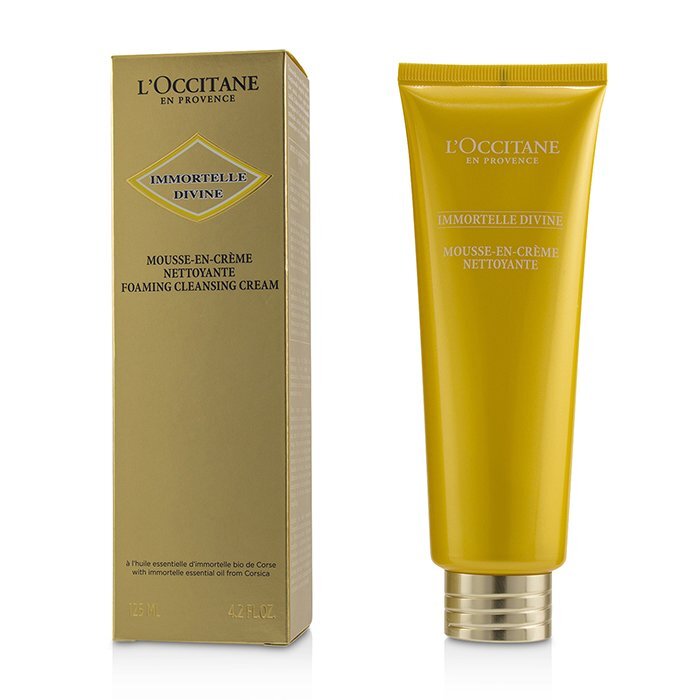 L'Occitane Immortelle Divine Foaming Cleansing Cream 125ml/4.2oz