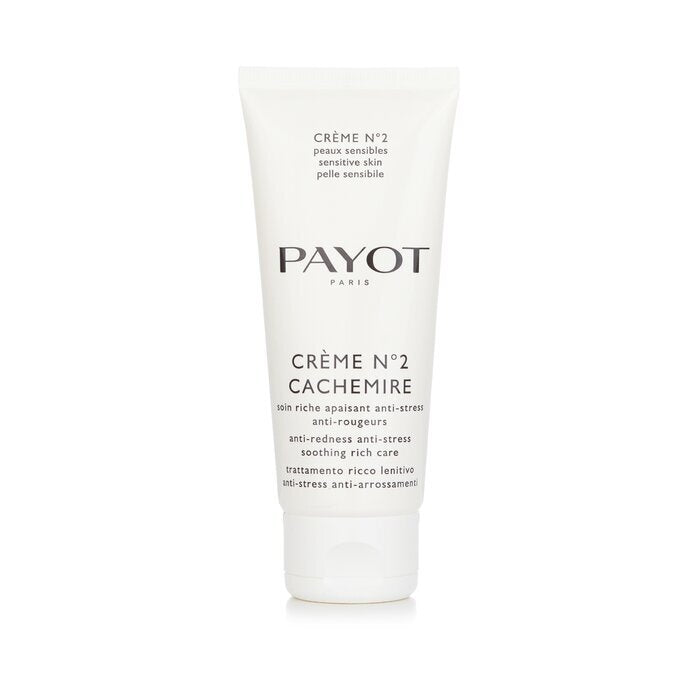 Payot Creme No 2 Cachemire Anti-Redness Anti-Stress Soothing Rich Care (Salon Size) 100ml/3.3oz