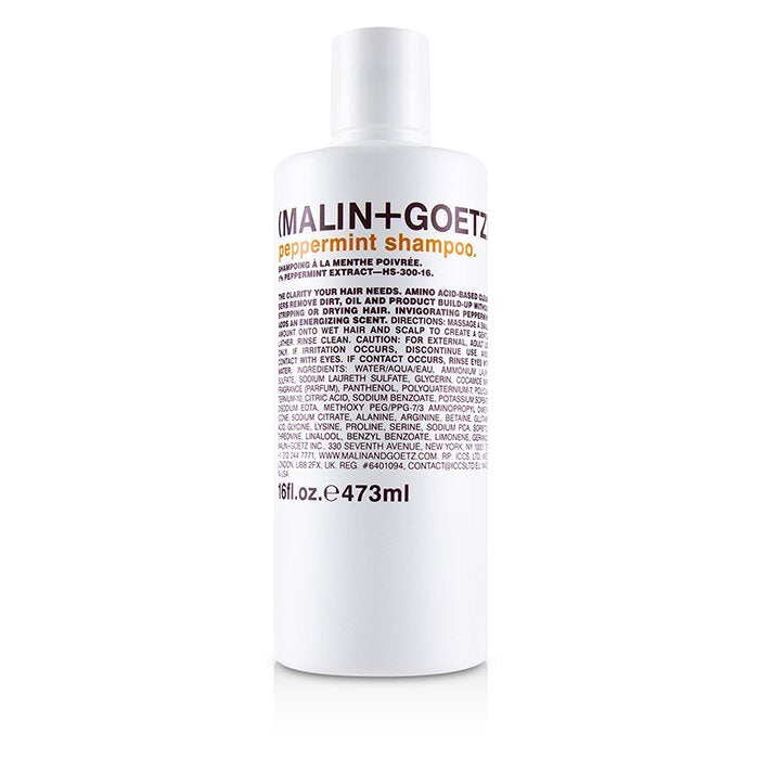 MALIN+GOETZ Peppermint Shampoo. 473ml/16oz