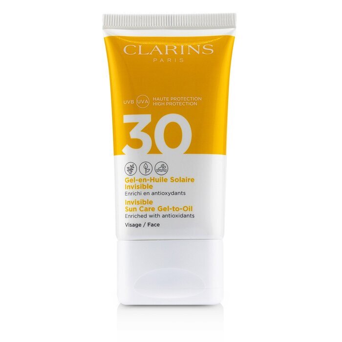 Clarins Invisible Sun Care Gel-To-Oil For Face SPF 30 50ml/1.7oz