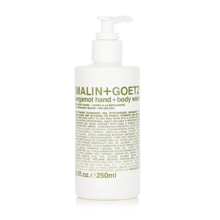MALIN+GOETZ Bergamot Hand+Body Wash 250ml/8.5oz