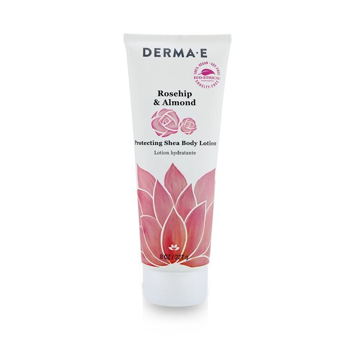 Derma E Rosehip & Almond Protecting Shea Body Lotion 227g/8oz