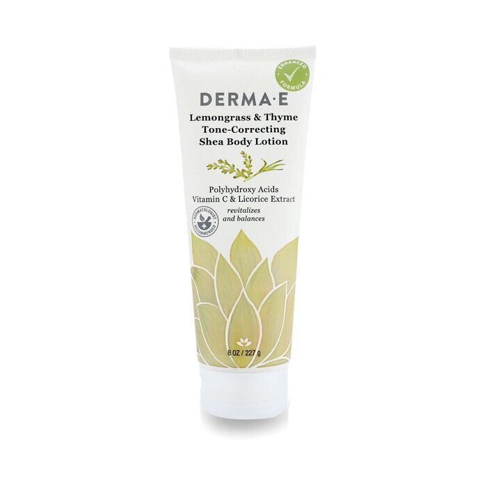 Derma E Lemongrass & Thyme Restoring Shea Body Lotion 227g/8oz