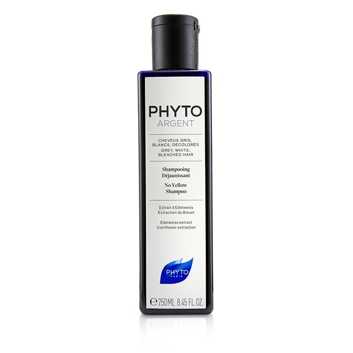 PhytoArgent No Yellow Shampoo (Gray, White, Bleached Hair) 250ml/8.45oz