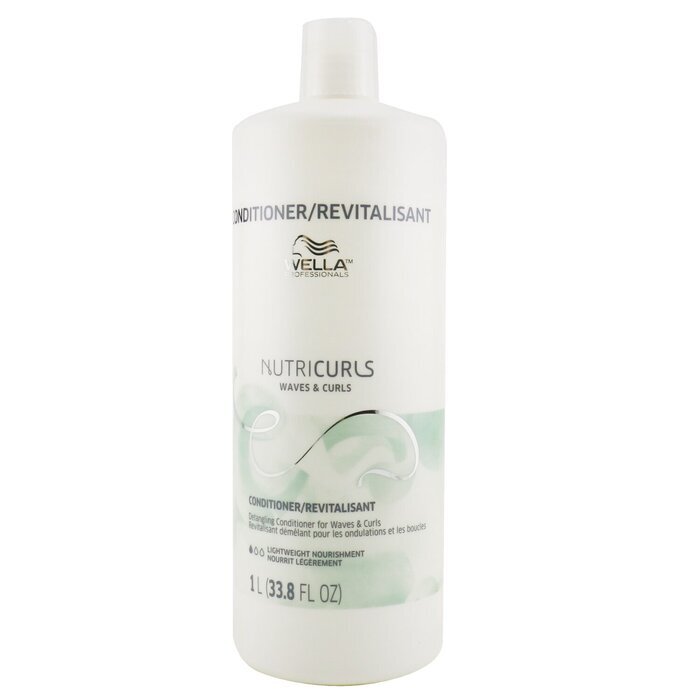 Wella Nutricurls Detangling Conditioner (For Waves & Curls) 1000ml/33.8oz