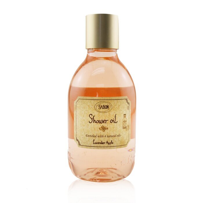 Sabon Shower Oil - Lavender Apple (Plastic Bottle) 300ml/10.1oz