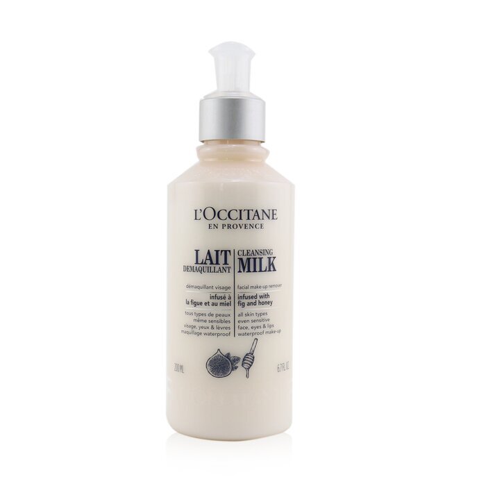 L'Occitane Facial Make-Up Remover - Cleansing Milk (For All Skin Types, Even Sensitive) 200ml/6.7oz
