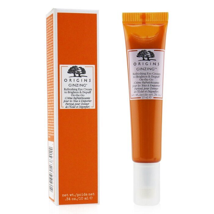 Origins GinZing Refreshing Eye Cream To Brighten & Depuff On-The-Go 10ml/0.34oz