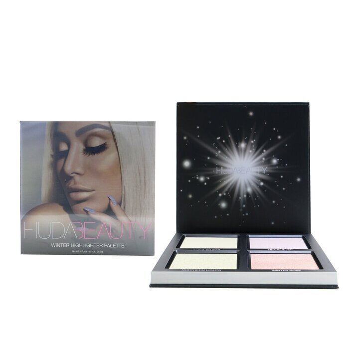 Huda Beauty Highlighter Palette (4x Highlighter) - # Winter Solstice 28.5g/0.96oz