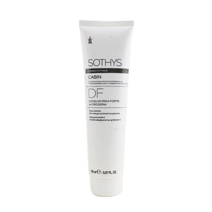 Sothys Cosmeceutique DF Desquacrem Forte Microderm Deep Cleanser - With Salicylic Acid & Rice Granules (Salon Size) 150ml/5.07oz