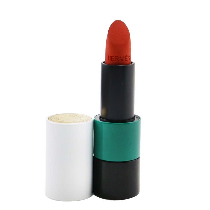 Rouge Hermes Matte Lipstick - # 71 Orange Brule (Mat) 3.5g/0.12oz