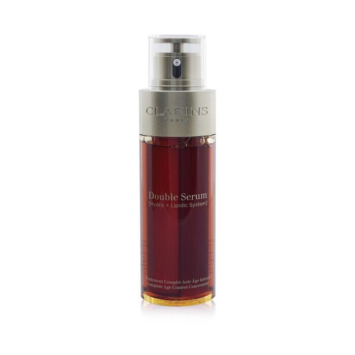 Clarins Double Serum (Hydric + Lipidic System) Complete Age Control Concentrate 100ml/3.3oz