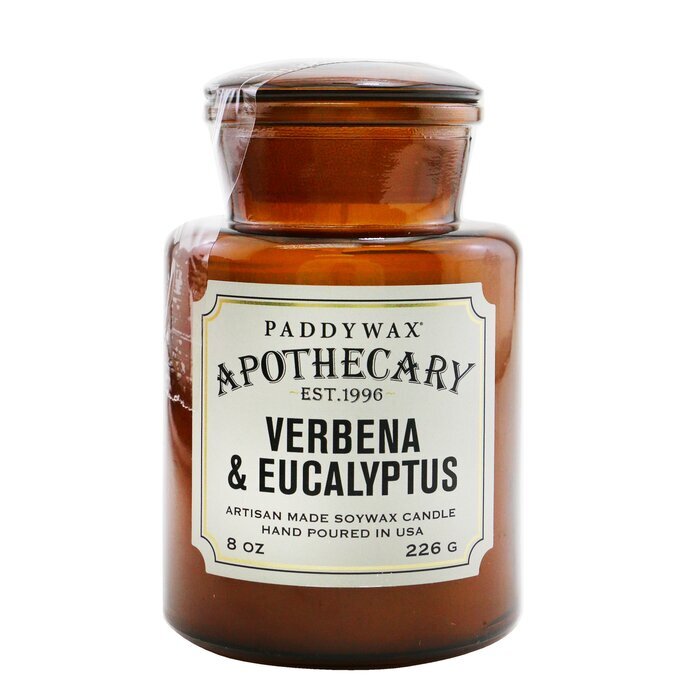 Paddywax Apothecary Candle - Verbena & Eucalyptus 226g/8oz