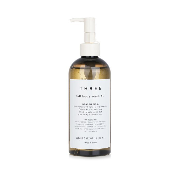 THREE Full Body Wash AC 300ml/10.1oz