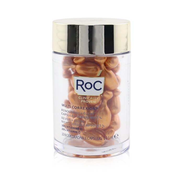 ROC Multi Correxion Revive + Glow Night Serum Capsules 30Caps