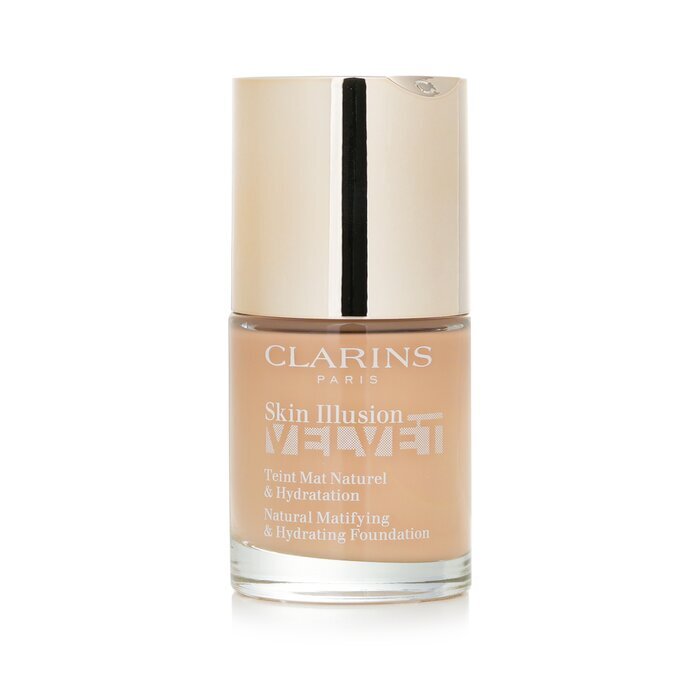 Clarins Skin Illusion Velvet Natural Matifying & Hydrating Foundation - # 107C Beige 30ml/1oz