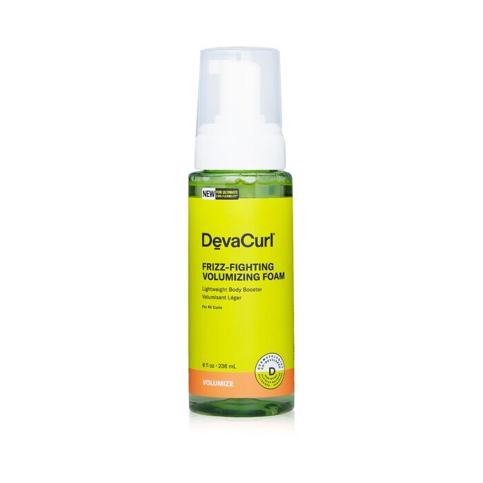 DevaCurl Frizz-Fighting Volumizing Foam (Lightweight Body Booster, For All Curls) 236ml/8oz