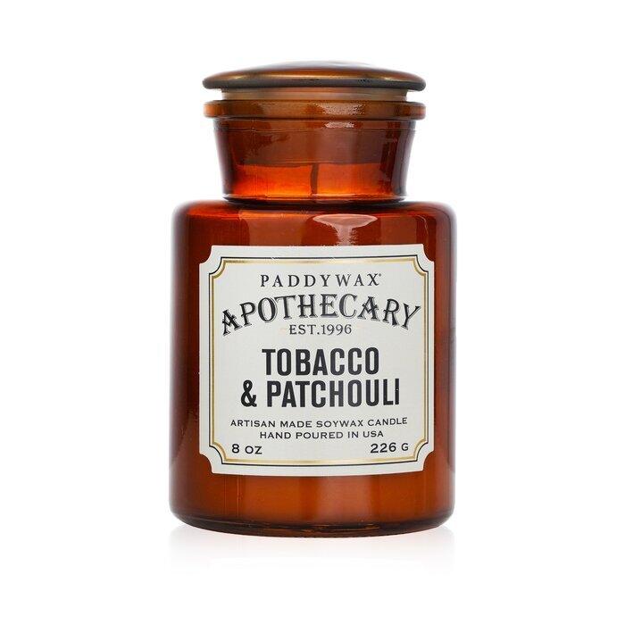 Paddywax Apothecary Candle - Tobacco & Patchouli 226g/8oz