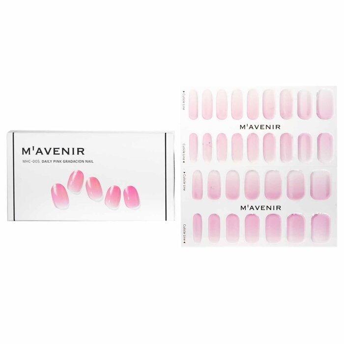 Mavenir Nail Sticker - # Daily Pink Gradacion Nail 32pcs