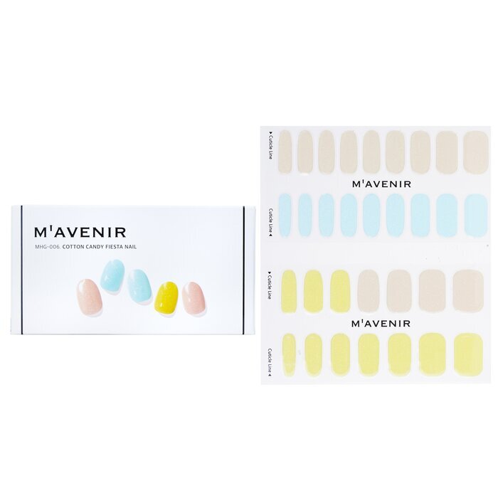 Mavenir Nail Sticker - # Cotton Candy Fiesta Nail 32pcs
