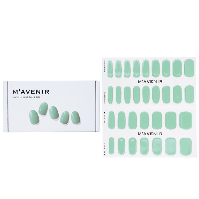 Mavenir Nail Sticker - # Jade Syrup Nail 32pcs