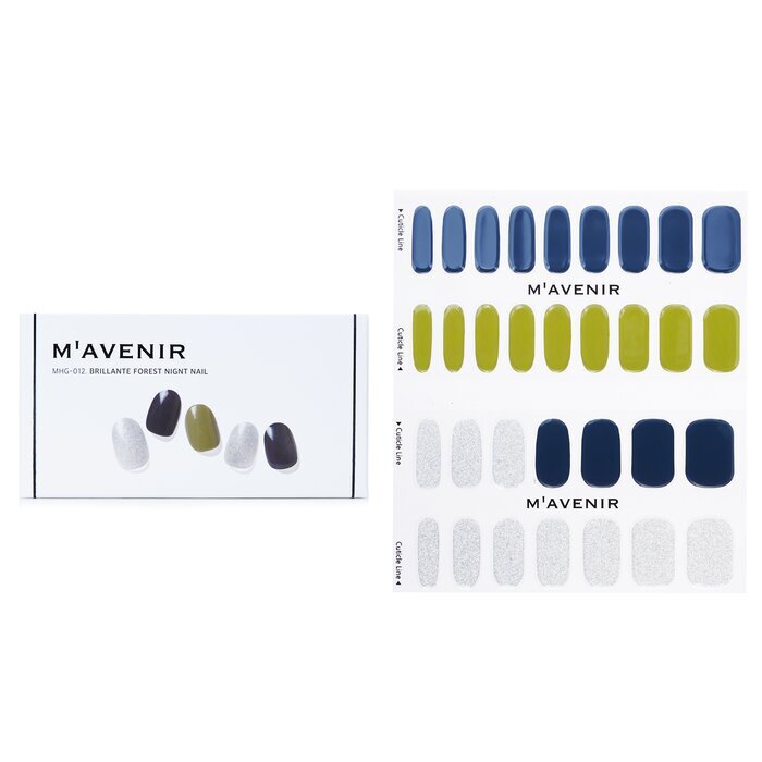 Mavenir Nail Sticker - # Brillante Forest Nignt Nail 32pcs