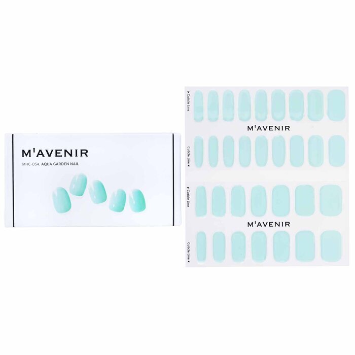 Mavenir Nail Sticker - # Aqua Garden Nail 32pcs