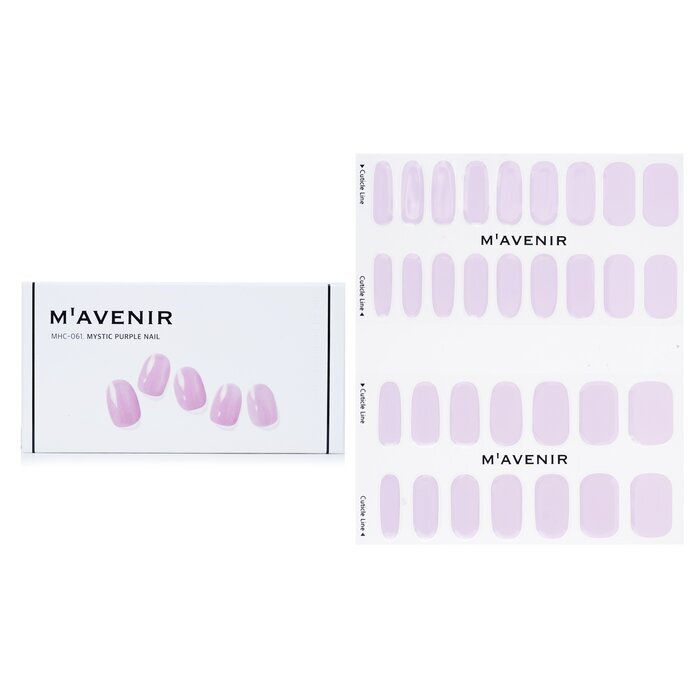 Mavenir Nail Sticker - # Mystic Purple Nail 32pcs