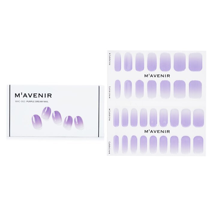 Mavenir Nail Sticker - # Purple Dream Nail 32pcs