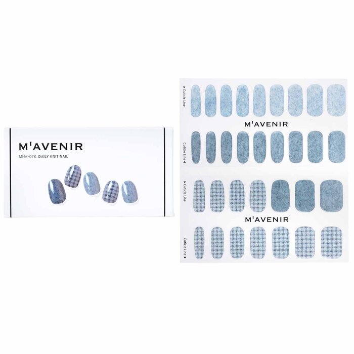 Mavenir Nail Sticker - # Daily Knit Nail 32pcs