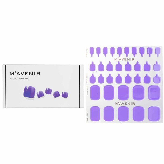 Mavenir Nail Sticker - # Dawn Pedi 36pcs