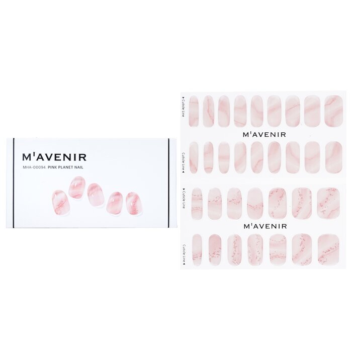 Mavenir Nail Sticker - # Pink Planet Nail 32pcs