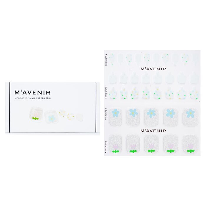 Mavenir Nail Sticker - # Small Garden Pedi 36pcs
