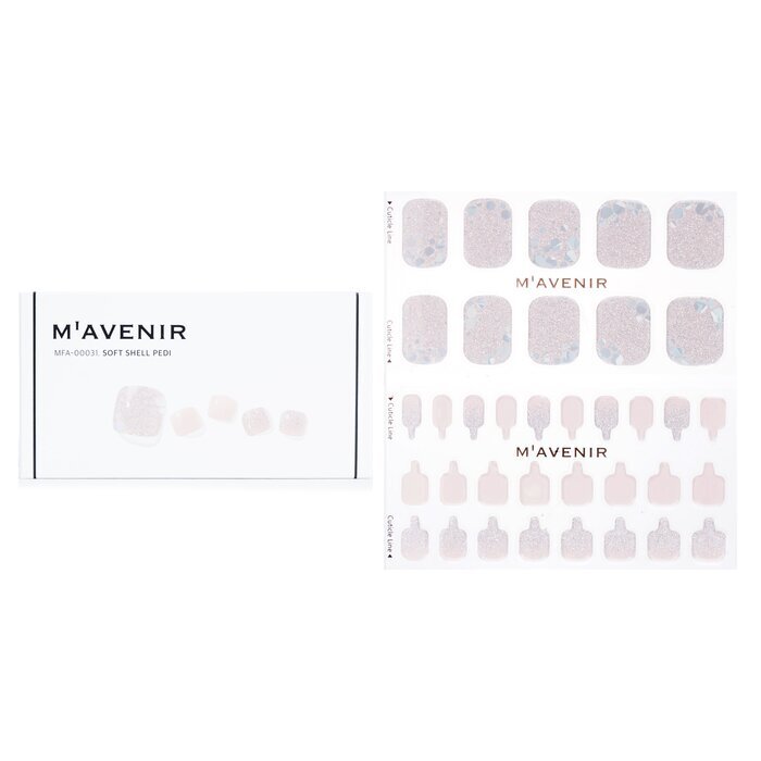 Mavenir Nail Sticker - # Soft Shell Pedi 36pcs