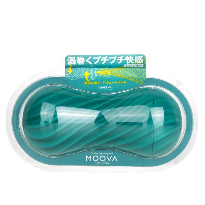 TENGA Moova Flexible Spinning Hole - # Fizzy Green 1pc