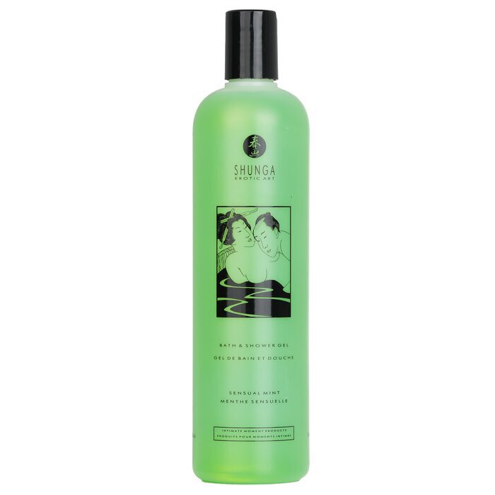 SHUNGA Bath & Shower Gel - Sensual Mint 500ml/16oz