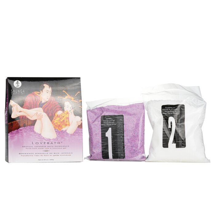 SHUNGA Love Bath Turns Bath Water Into a Luxurious Gel - Sensual Lotus 650g/23oz