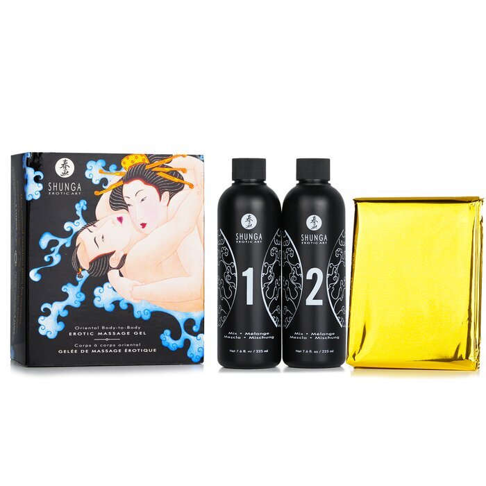 SHUNGA Oriental Body-to-Body Erotic Massage Gel - Exotic Fruit 1pc