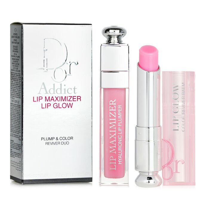 Christian Dior Addict Lip Maximizer & Lip Glow Reviver Duo: 2pcs