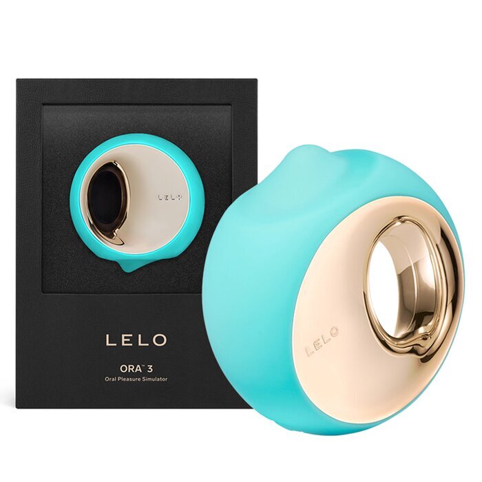 LELO Ora 3 Rotating Tongue Vibrator - # Aqua 1pc