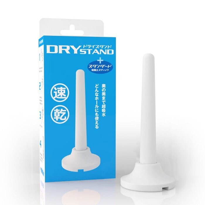 DNA JAPAN Dry Stand Upright Quick-drying Diatomaceous Earth Absorbent Stick + Base 1pc