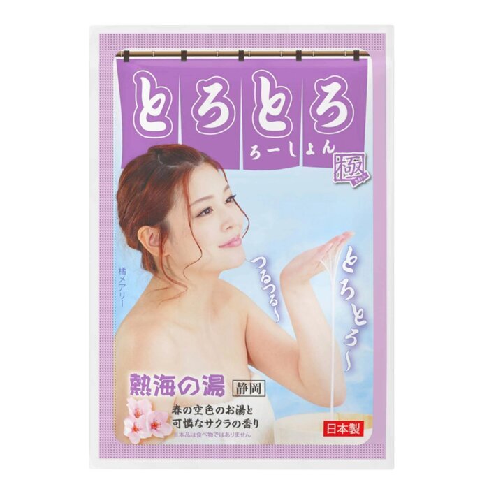 DNA JAPAN <Sizuoka> Spice Atami Onsen Toro Toro Cherry Hot Spring Bath Lubricant - Blossom 30g