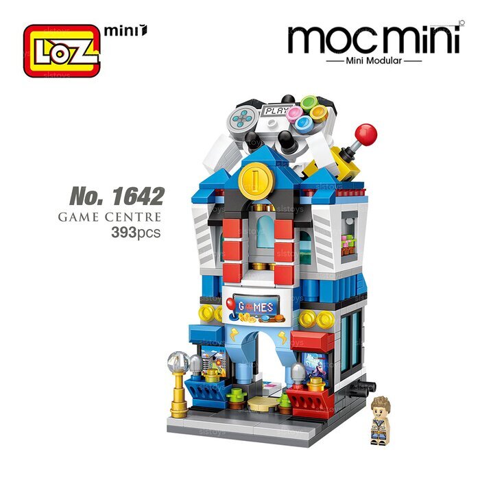 LOZ Street Series - Games Shop 19.5x16.5x4.5cm