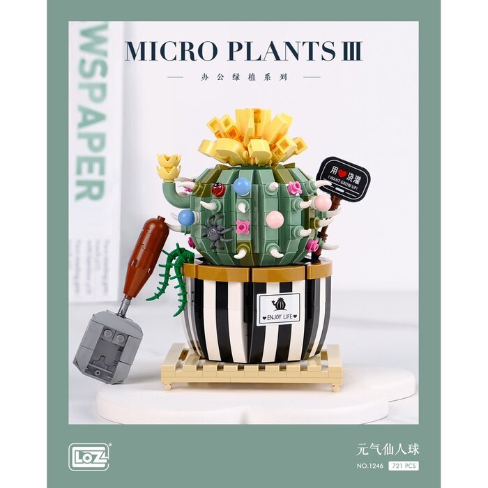 LOZ Mini Blocks - Prickly Pear 11 x 6.5 x 24cm